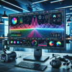 How do monitors with variable refresh rate overclocking enhance gaming performance?